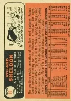 Back of Roland Sheldon