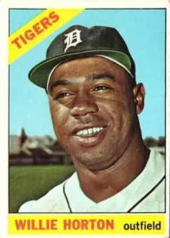 1966 Topps #20 - Willie Horton - Detroit Tigers