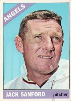 1966 Topps #23 Jack Sanford