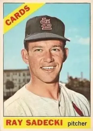 1966 Topps #26 Ray Sadecki