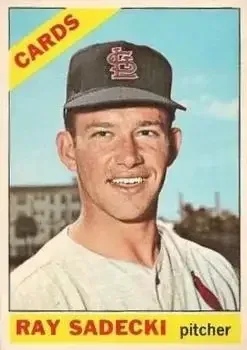 1966 Topps #26 Ray Sadecki