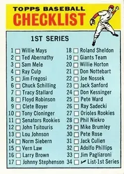 1966 Topps #34 Card #34