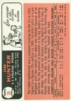Back of Jim Hunter