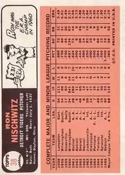 Back of Ron Nischwitz