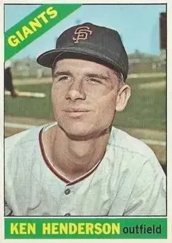 1966 Topps #39 Ken Henderson