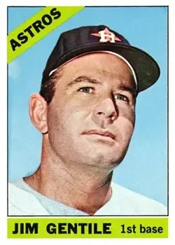 1966 Topps #45 Jim Gentile