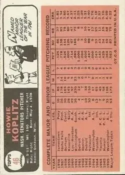 Back of Howie Koplitz