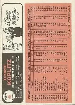 Back of Howie Koplitz