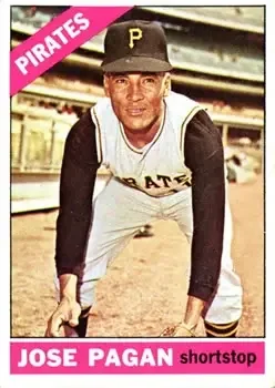 1966 Topps #54 Jose Pagan