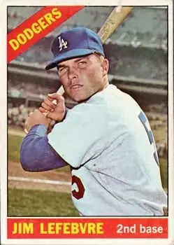 1966 Topps #57 Jim Lefebvre