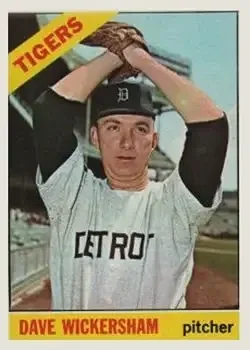 1966 Topps #58 Dave Wickersham