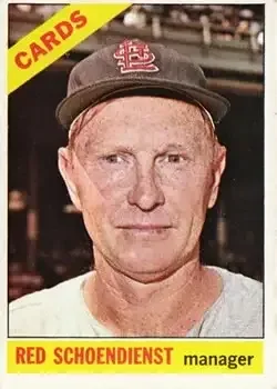 1966 Topps #76 Al Schoendienst