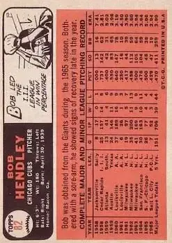 Back of Bob Hendley
