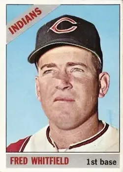 1966 Topps #88 Fred Whitfield