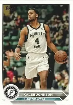 Front of Kaleb Johnson
