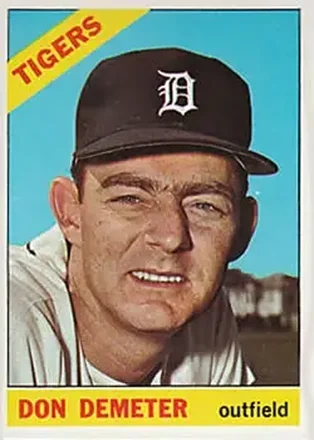 1966 Topps #98 Don Demeter