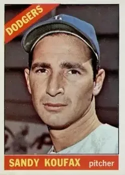 1966 Topps #100 Sandy" Koufax