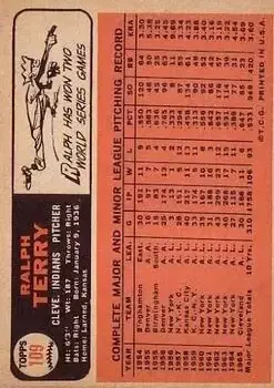 Back of Ralph Terry