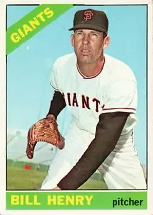 1966 Topps #115 Bill Henry