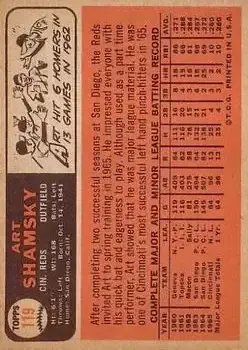 Back of Art Shamsky