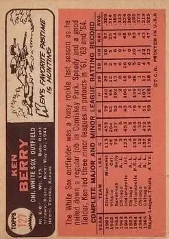Back of Ken Berry