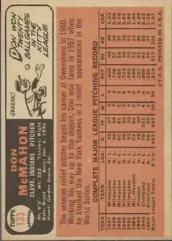 Back of Don McMahon