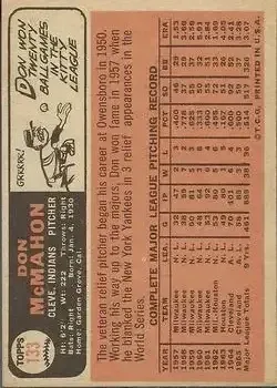 Back of Don McMahon