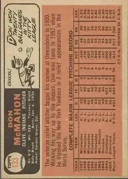 Back of Don McMahon