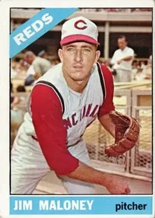 1966 Topps #140 Jim Maloney