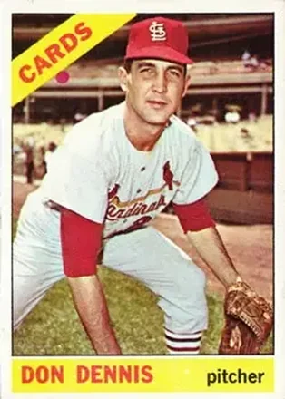 1966 Topps #142 Don Dennis