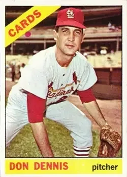 1966 Topps #142 Don Dennis