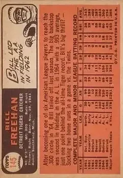 Back of Bill Freehan