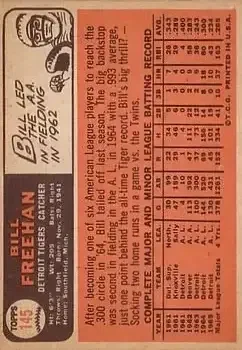 Back of Bill Freehan