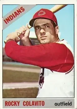 1966 Topps #150 Rocky Colavito