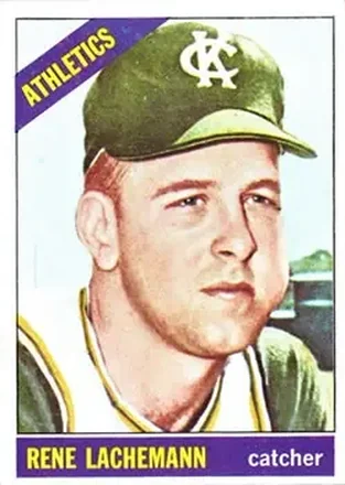 1966 Topps #157 Rene Lachemann