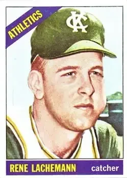 1966 Topps #157 Rene Lachemann