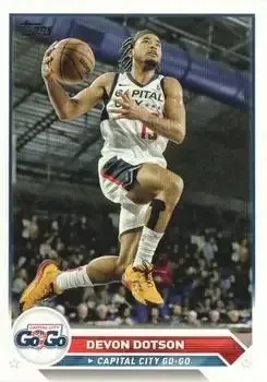 2023-24 Topps G-League #9 Devon Dotson