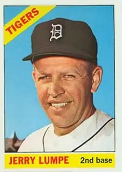 1966 Topps #161b Jerry Lumpe