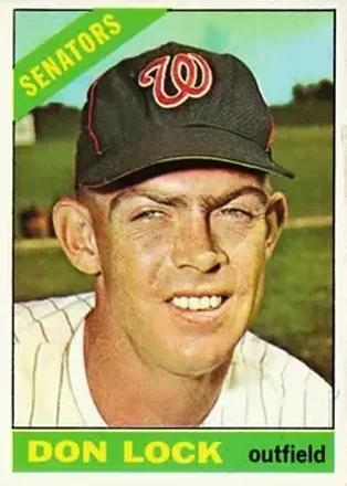 1966 Topps #165 Don Lock