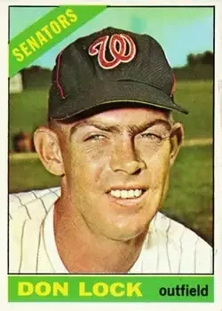 1966 Topps #165 Don Lock
