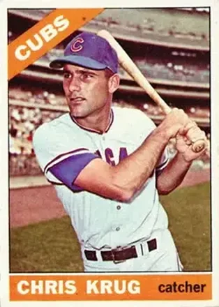 1966 Topps #166 Chris Krug