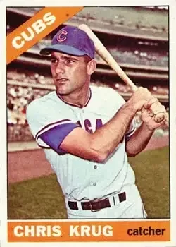 1966 Topps #166 Chris Krug