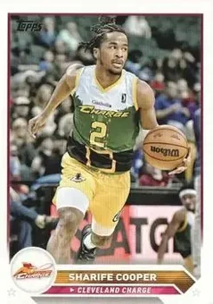 2023-24 Topps G-League #10 - Sharife Cooper - Cleveland Charge