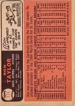 Back of Ron Taylor