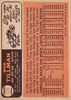 Back of Bob Tillman