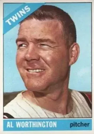 1966 Topps #181 Al Worthington