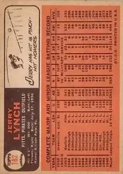Back of Jerry Lynch