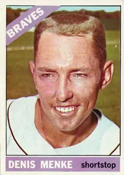 1966 Topps #184 Denis Menke