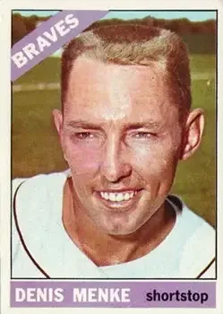 1966 Topps #184 Denis Menke