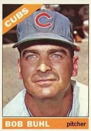 1966 Topps #185 Bob Buhl